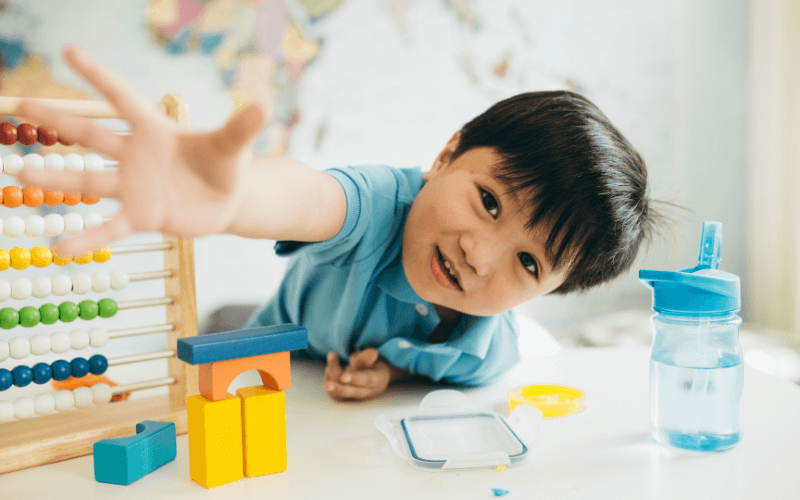 An image of a child