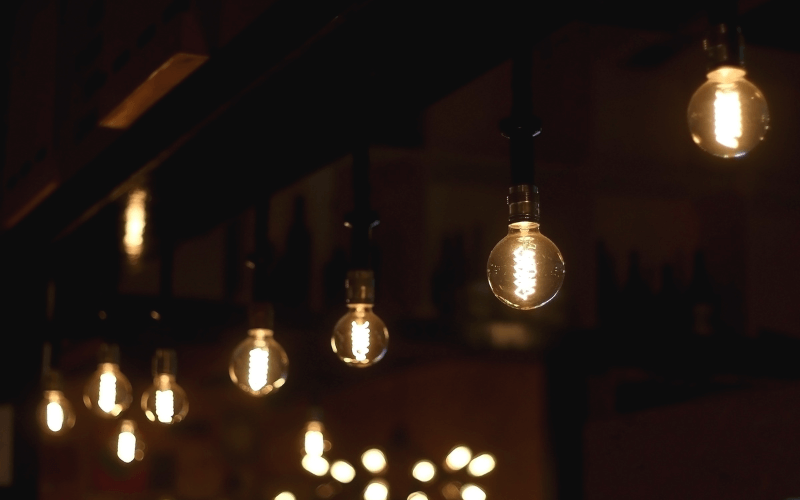 An image of industrial style lighting