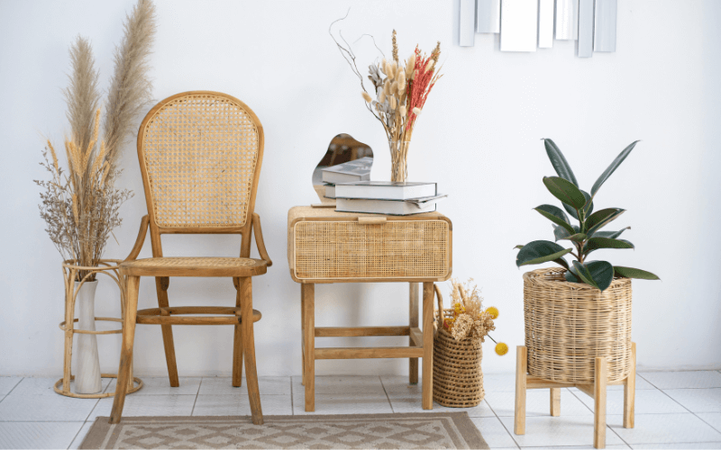 An image of rattan furniture
