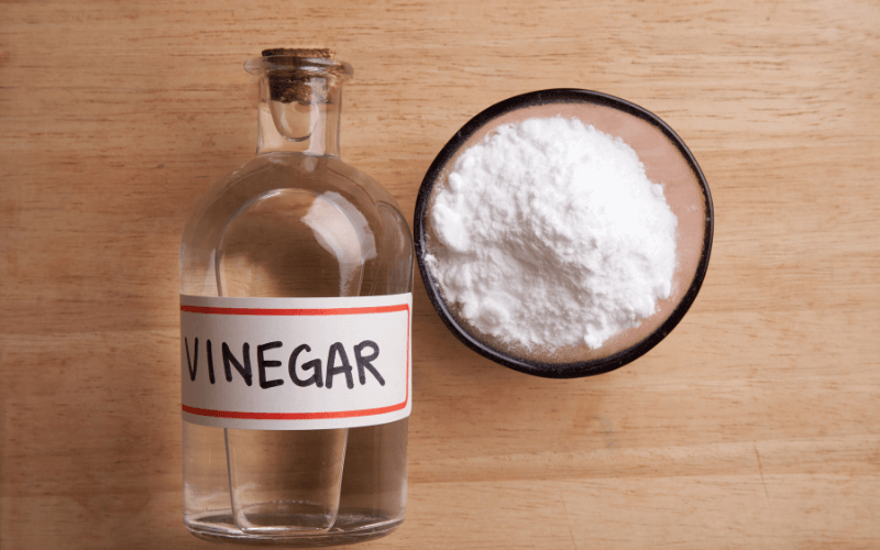 An image of a bottle of white vinegar
