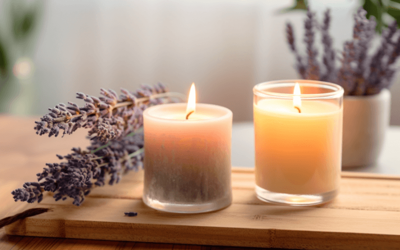 An image of scented candles
