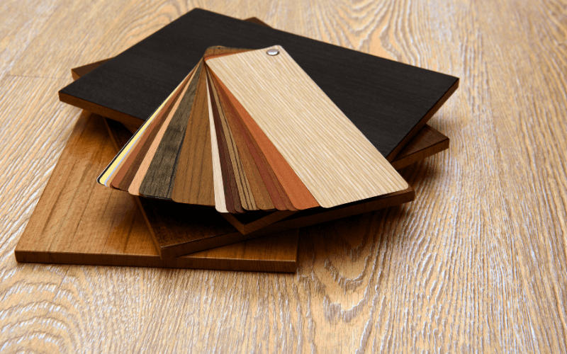Flooring sample boards
