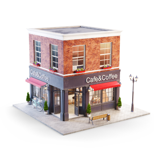 Small image of a miniature Kopitiam