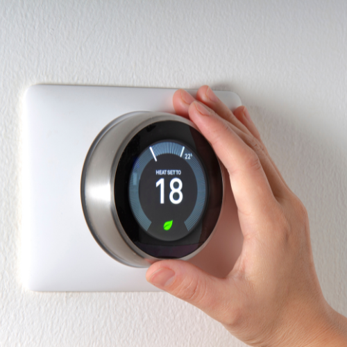 Small image of a smart thermostat