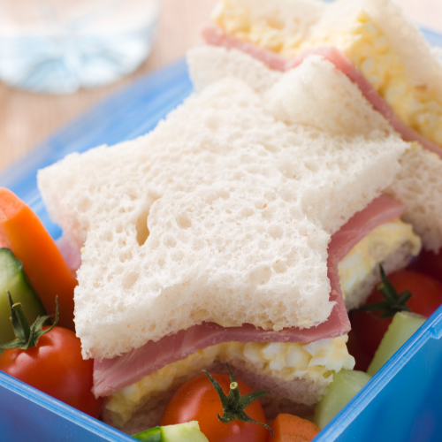 Small image of a star-shaped sandwich