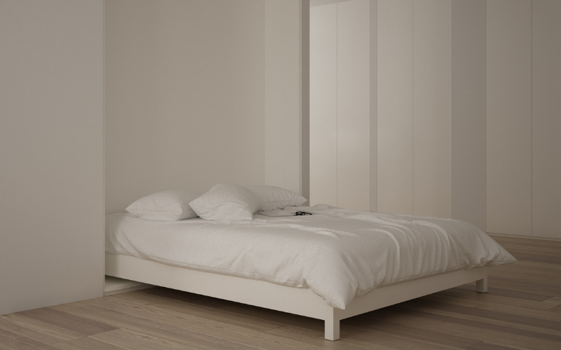 A murphy bed