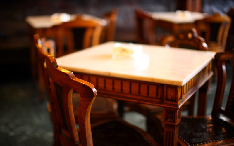Image of a refurbished table