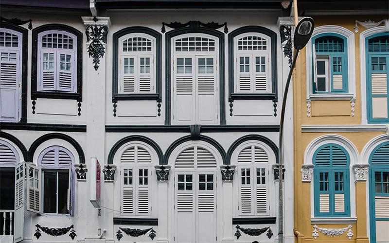 An image of Singapore's colonial-era architecture
