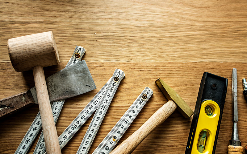 An image of construction materials