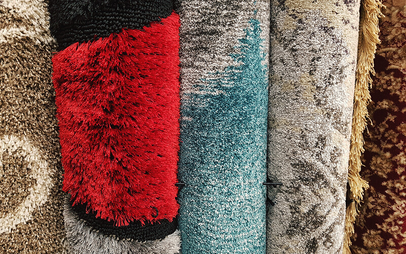 Image of textured rugs