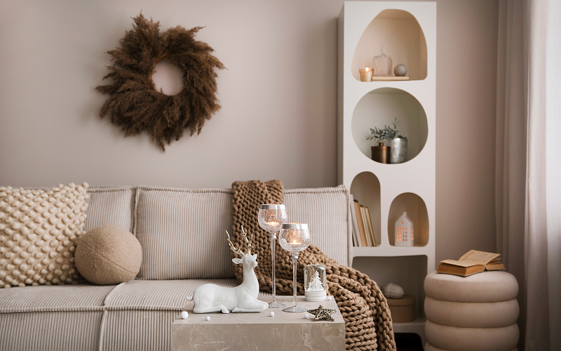 A stock photo of a Scandinavian interior design