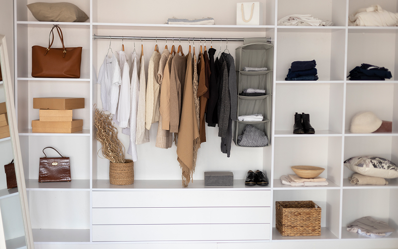 An image of a walk-in wardrobe.