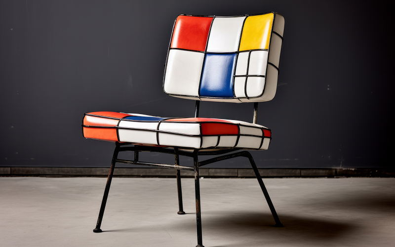 A Mondrian chair