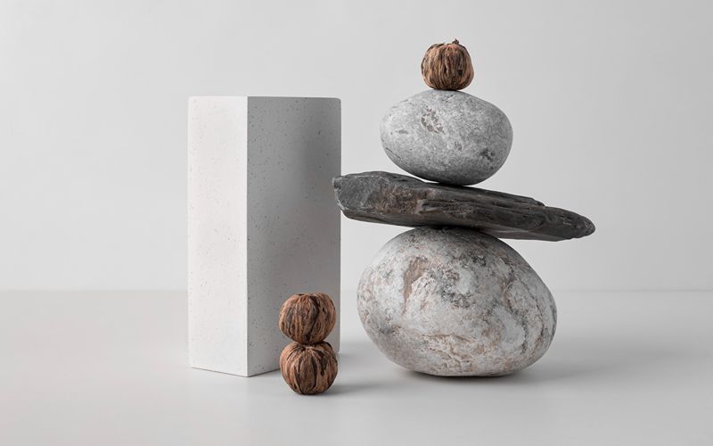 Image of a stone decor item