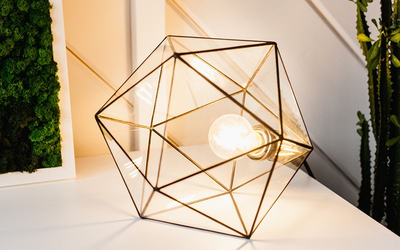 Image of metallic decorations