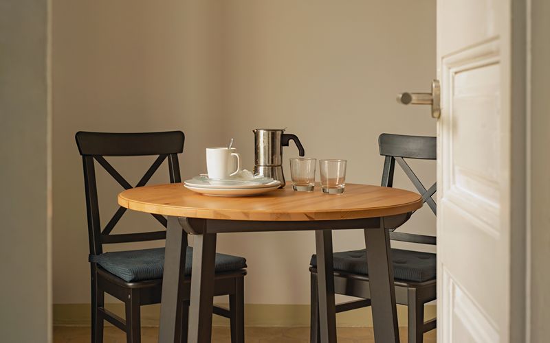 Image of tiny dining table