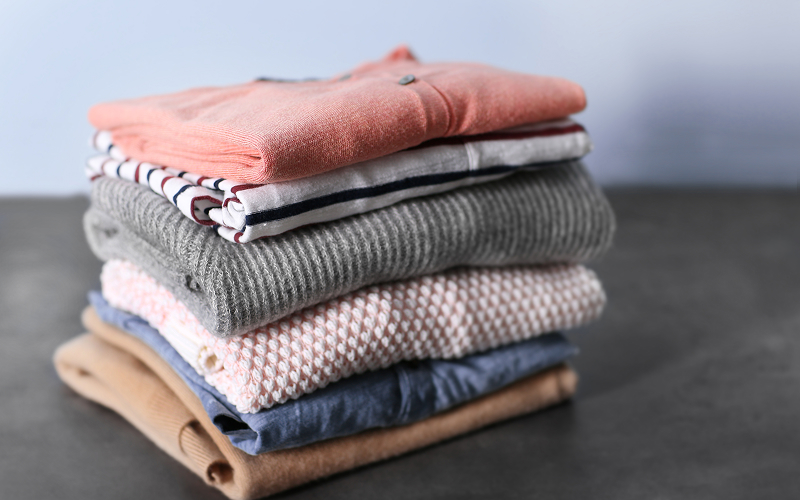 A pile of clothes