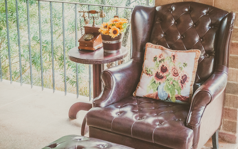 An image of Chintz fabric
